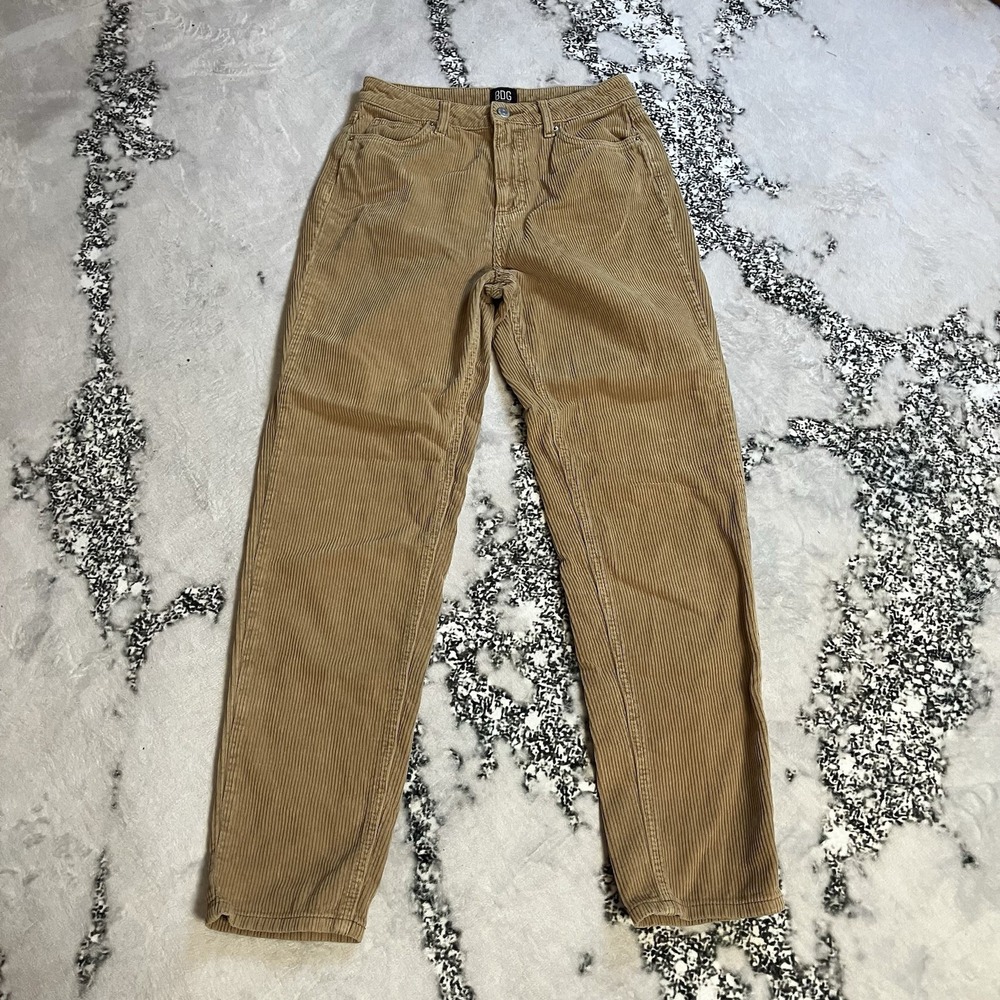 BDG Urban Outfitters Pants Womens Size 27 Brown Mom High-Rise Cotton Corduroy
